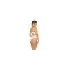 Ensemble 2 pièces blanc Emberly, soutien gorge et culotte taille haute 